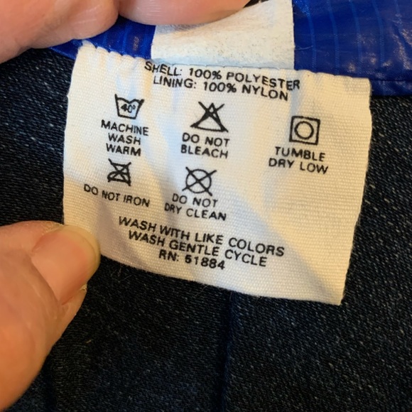 Patagonia Vintage reversible fleece pullover Jacket Sz L - Picture 10 of 10